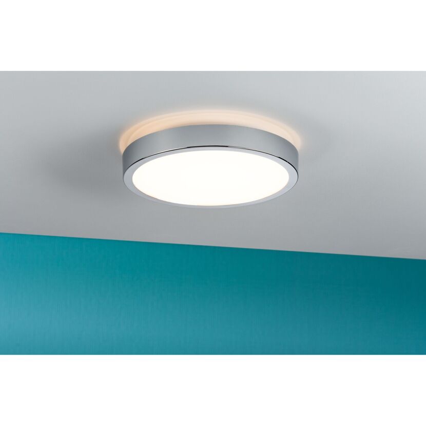 LED-Deckenleuchte 'Aviar' IP44 20 W chrom 230 V Kunststoff