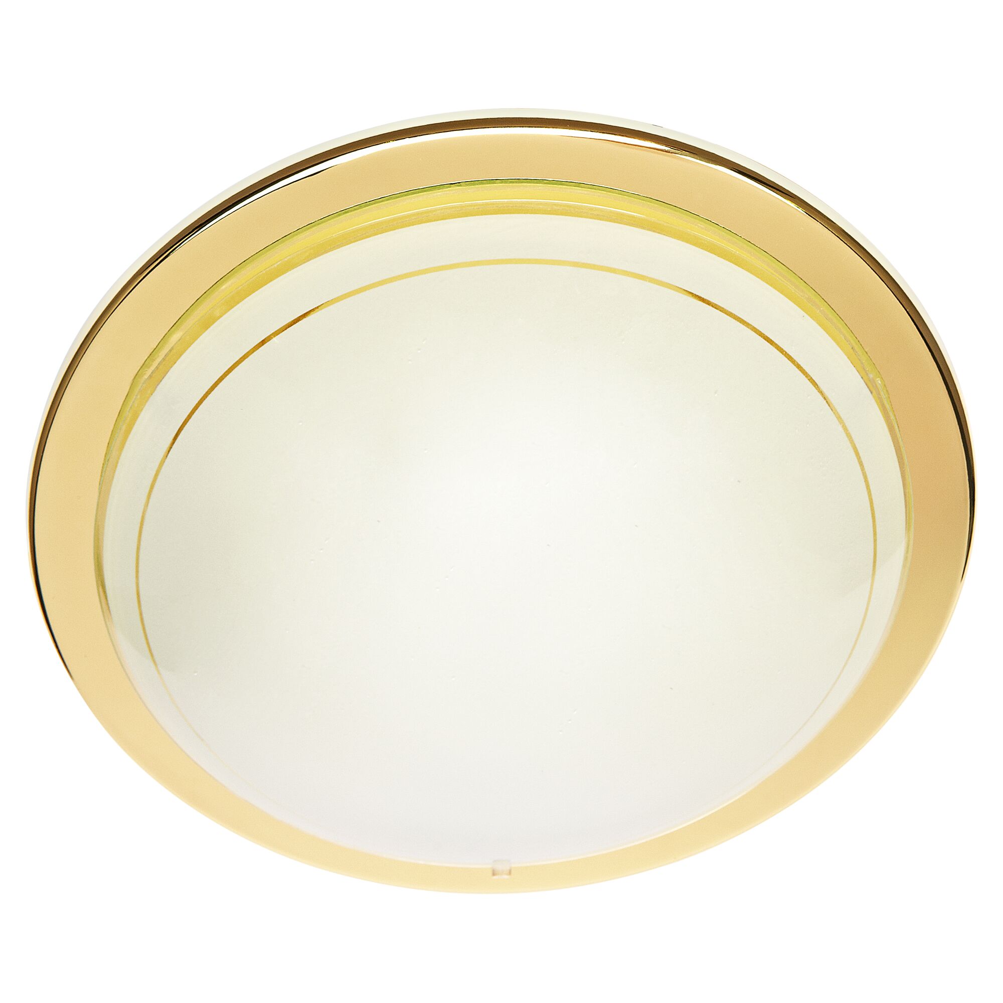 Messingfarbene Deckenleuchte Planet 1