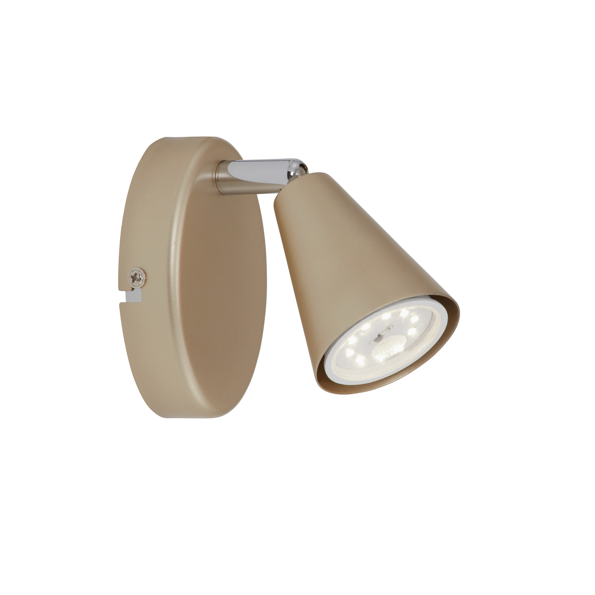LED-Wohnraumstrahler 'Smart Gold Basic' 1-flammig 400 lm gold + product picture