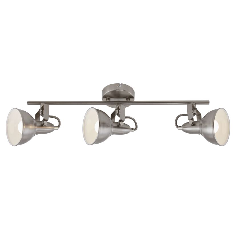 Wohnraumstrahler 'Soft' 3-flammig max. 40 W weiß