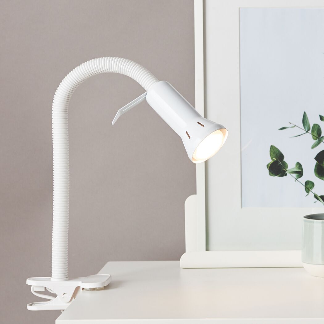 LED-Klemmlampe 'Flex' E14 40 W 23 x 52 x 23 cm