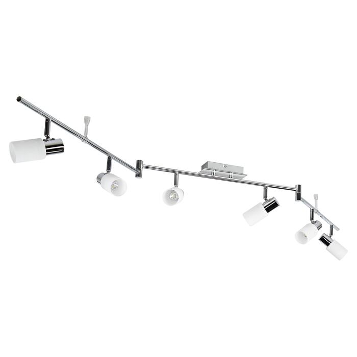 toom led strahler lara 6 flammig 300 lm