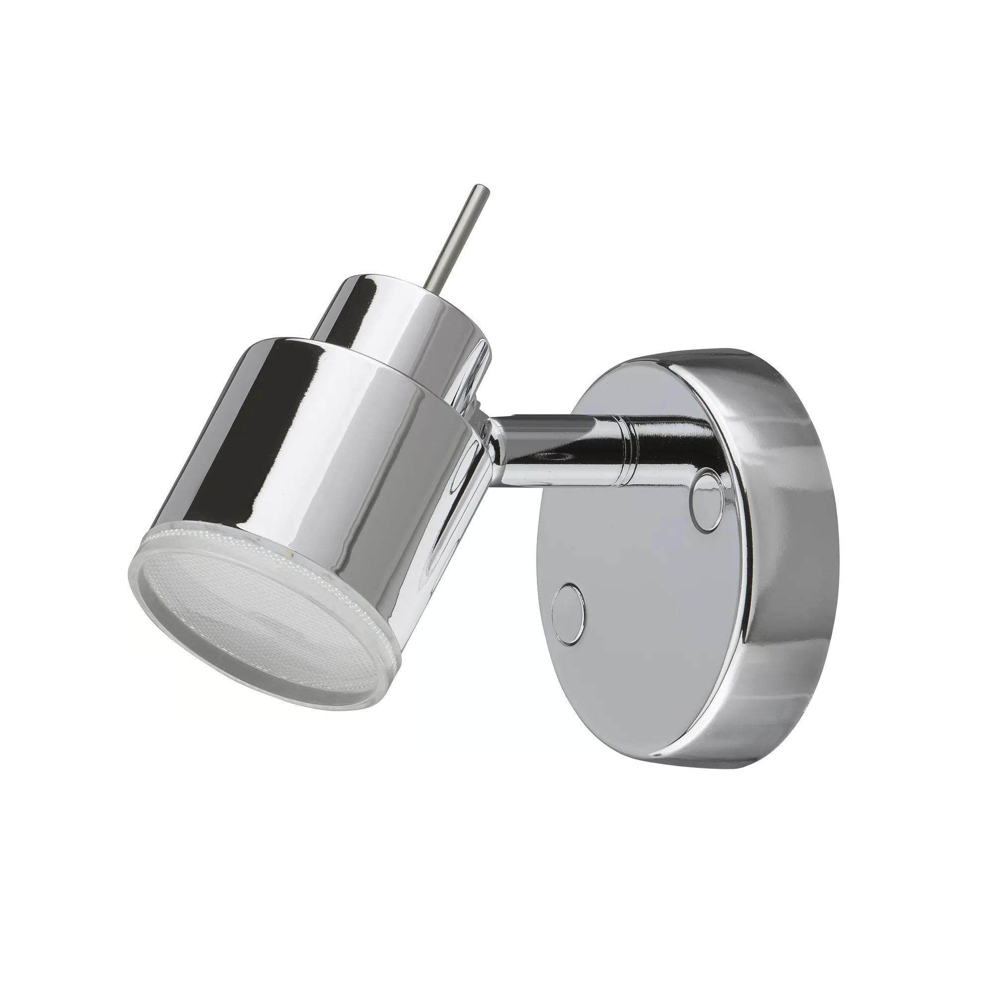 LED-Wohnraumstrahler 'Light' 1-flammig 240 lm chromfarben
