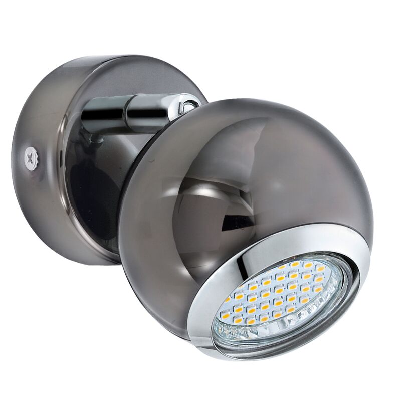 LED-Strahler Bimeda schwarz/chrom