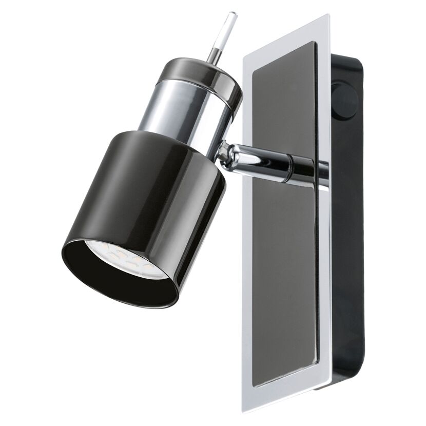 Schwarzer LED-Strahler Davida
