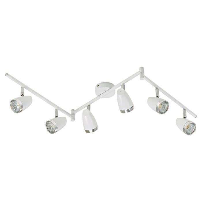 toom led strahler mia 6er spot warmweiss 400lm