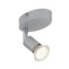Silberner LED-Strahler