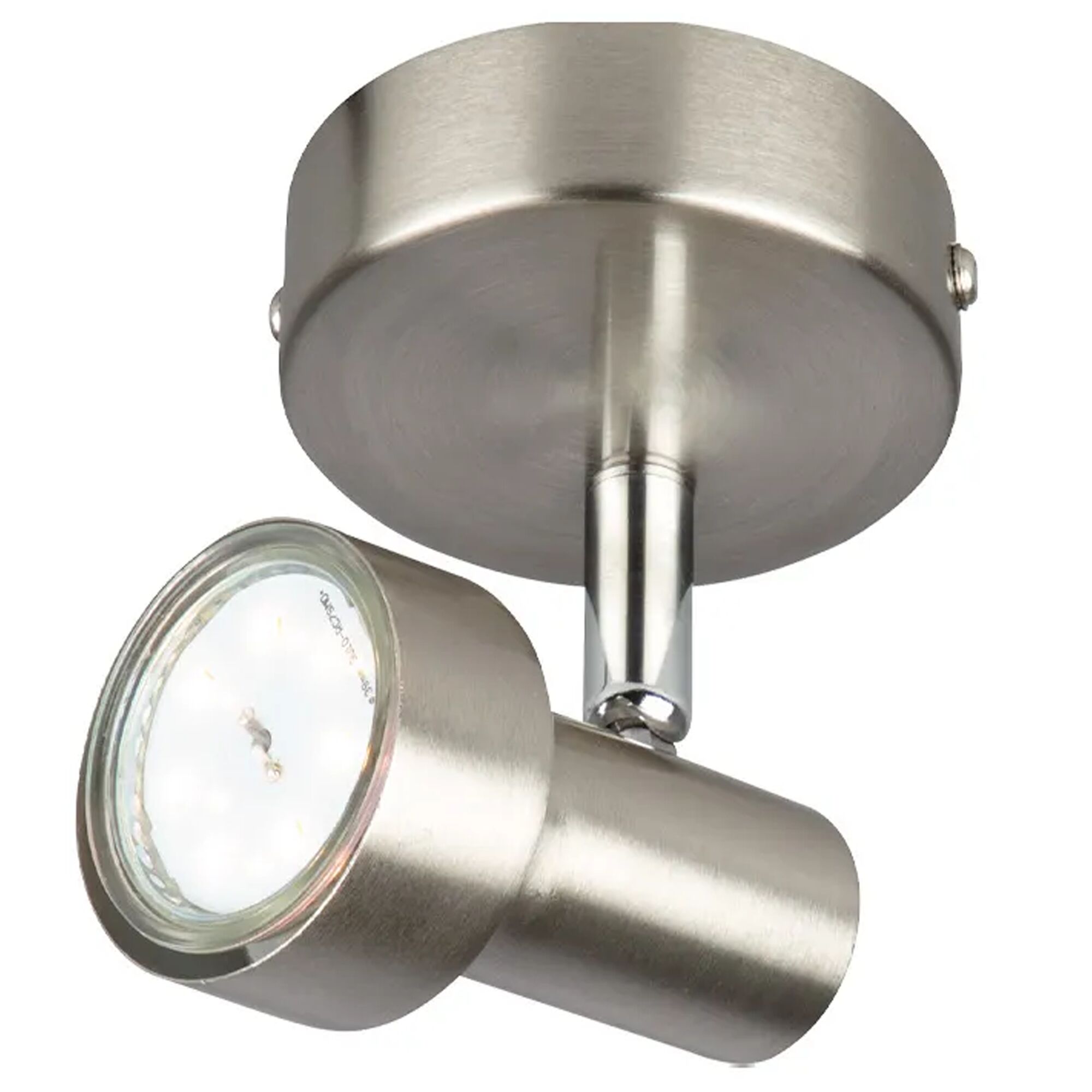 LED-Spot 'Sub' 1-flammig aus gebürstetem Metall