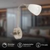 Steckerlampe 'Fiche' dimmbar E14 25 W 23,5 cm