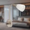 Steckerlampe 'Fiche' dimmbar E14 25 W 23,5 cm