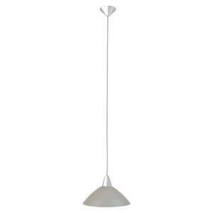 Brilliant Pendelleuchte 'Logo' Titan/beige, 1-flammig