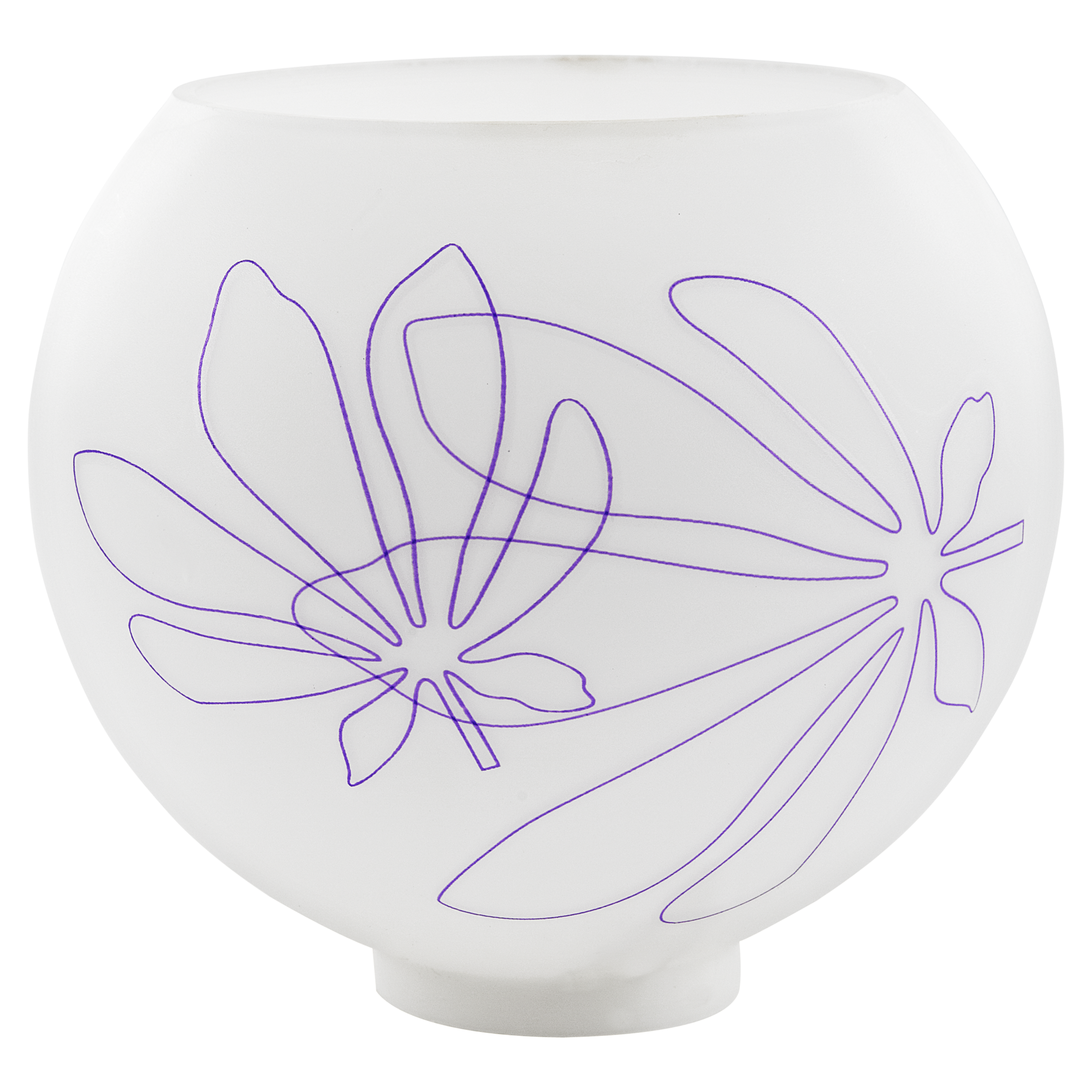 Tischleuchte 'Pop' floral/violett + product picture