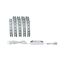 Function MaxLED 500 Basisset 1,5 m warmweiß 10 W 230/24 V 20 VA Silber