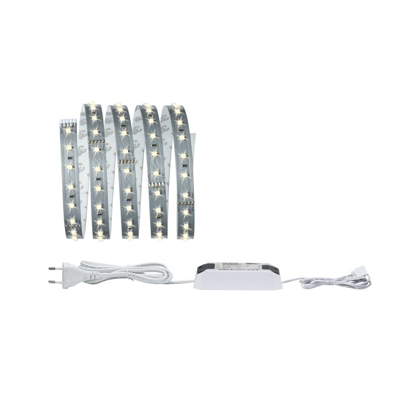 Function MaxLED 500 Basisset 1,5 m warmweiß 10 W 230/24 V 20 VA Silber