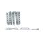 Function MaxLED 500 Basisset 1,5m Tageslichtweiß 8,5 W 230/24 V 20 VA Silber