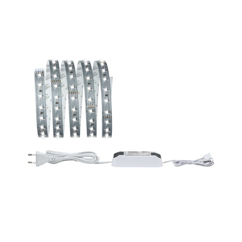Function MaxLED 500 Basisset 1,5m Tageslichtweiß 8,5 W 230/24 V 20 VA Silber