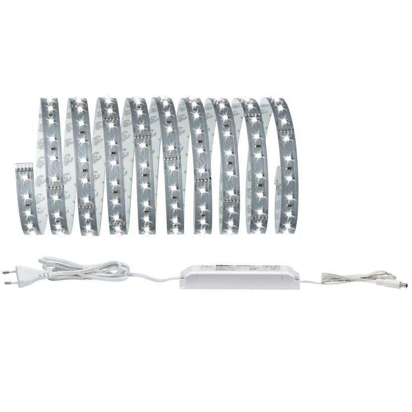 Function MaxLED 500 Basisset 3m Tageslichtweiß 17 W 230/24 V 36 VA Silber