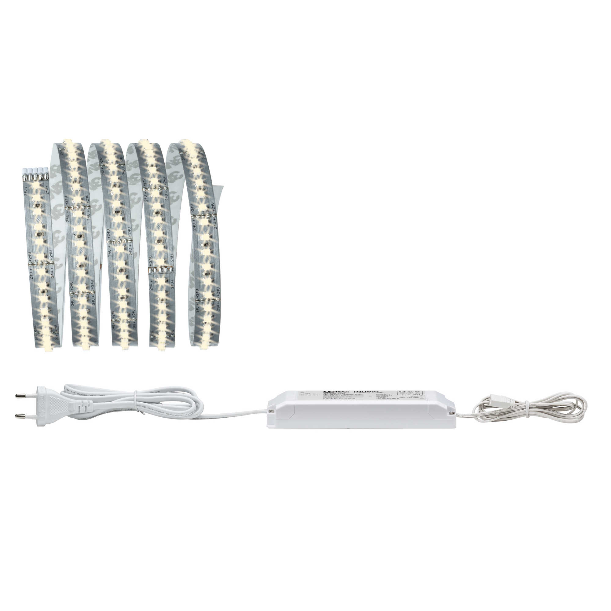 Function MaxLED 1000 Basisset 1,5 m Warmweiß 20 W 230/24 V 60 VA Silber + product picture