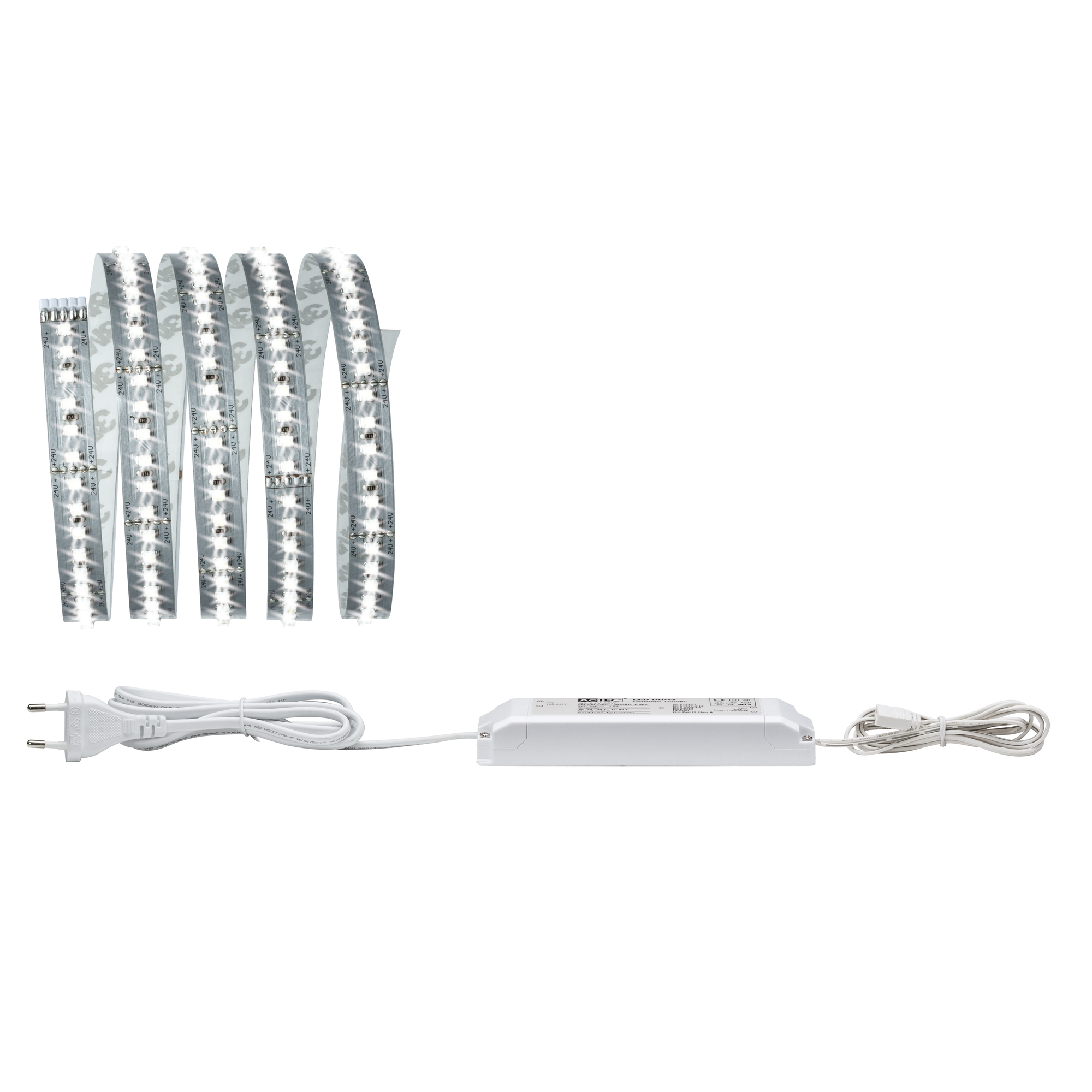 Function MaxLED 1000 Basisset 1,5 m Tageslichtweiß 17 W 230/24 V 36 VA Silber + product picture