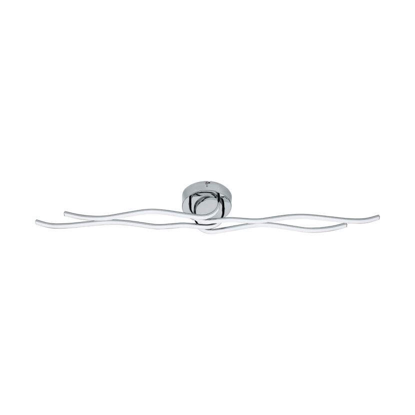 LED-Deckenleuchte 'RONCADE' chromfarben 116 x 18 x 7,5 cm