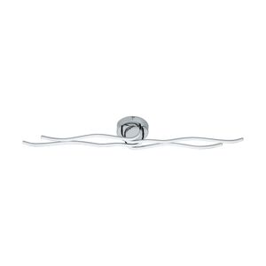 LED-Deckenleuchte 'RONCADE' chromfarben 116 x 18 x 7,5 cm