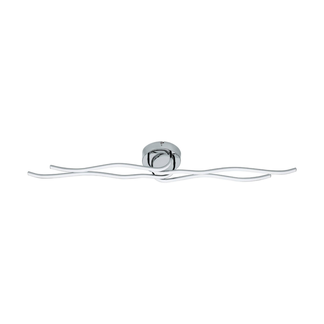 Bild von LED-Deckenleuchte 'RONCADE' chromfarben 116 x 18 x 7,5 cm