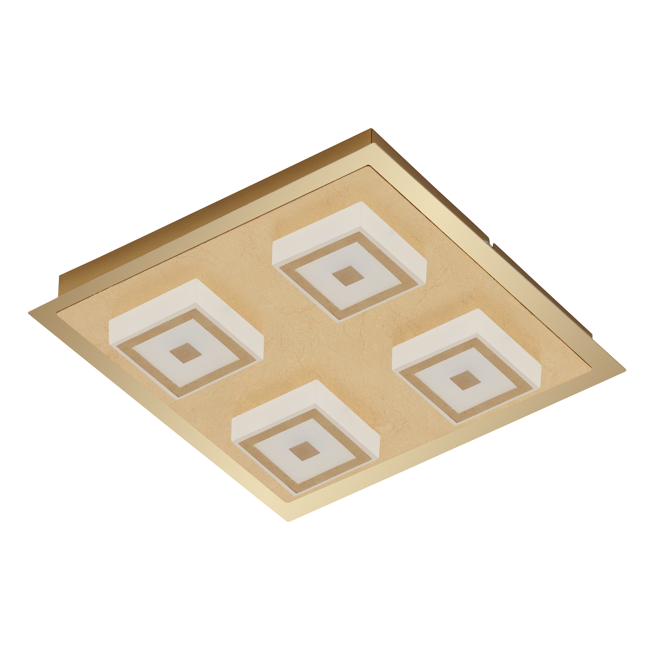 Bild von Deckenleuchte 'Best' 28 x 28 x 5,4 cm 4 Strahler 400 lm