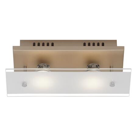 2. Bild von Deckenleuchte 'Smart Gold' 27 x 12 x 8,6 cm 2 Strahler 400 lm