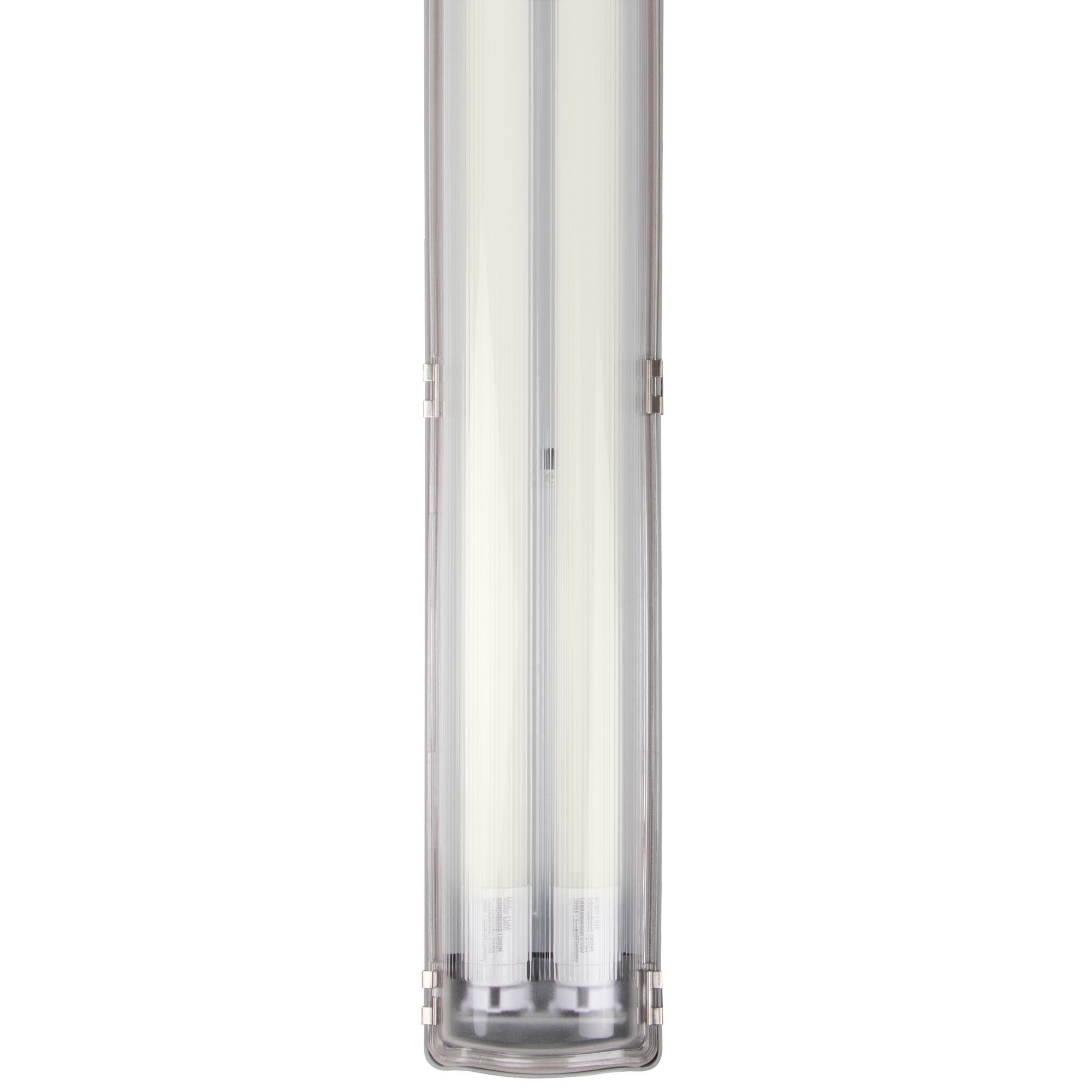 LED Feuchtraumleuchte mit zwei Leuchtstoffröhren