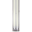 Feuchtraumleuchte mit 2 Röhren 2400 lm weiß 160 x 5,5 x 11,4 cm