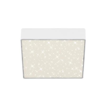 2. Bild von LED-Deckenleuchte 'Flame Star' weiß 15,7 x 15,7 cm 1000 lm