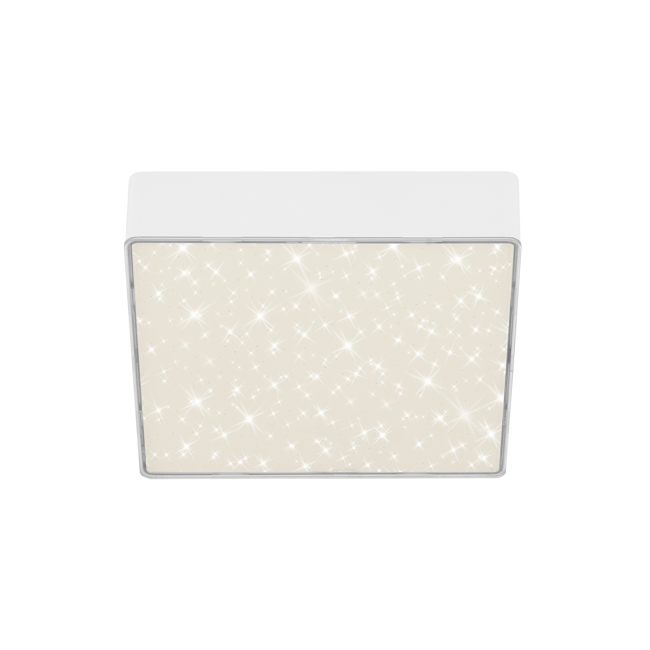 Bild von LED-Deckenleuchte 'Flame Star' weiß 15,7 x 15,7 cm 1000 lm