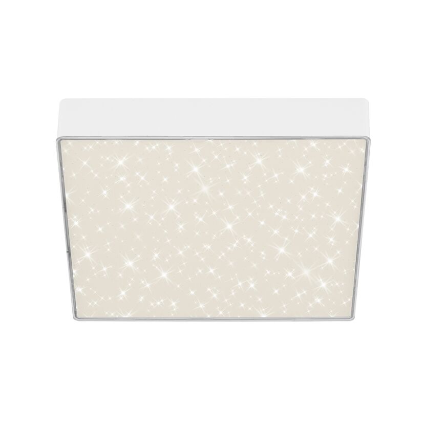 LED-Deckenleuchte 'Flame Star' weiß 21,2 x 21,2 cm 1600 lm