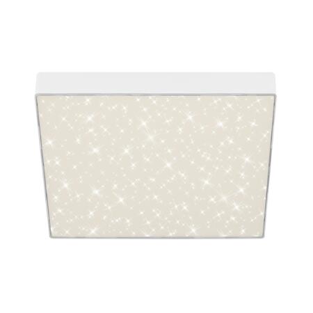2. Bild von LED-Deckenleuchte 'Flame Star' weiß 28,7 x 28,7 cm 2000 lm