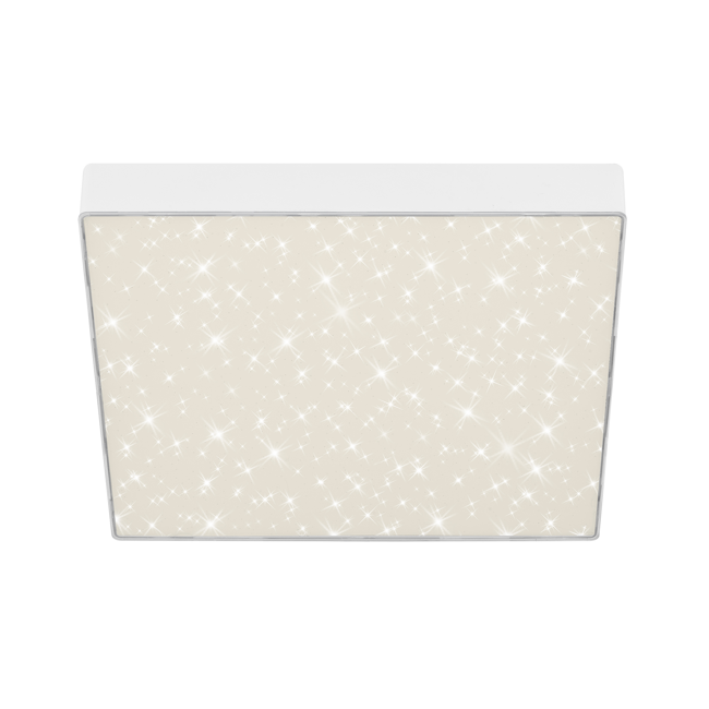Bild von LED-Deckenleuchte 'Flame Star' weiß 28,7 x 28,7 cm 2000 lm