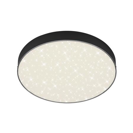 2. Bild von LED-Deckenleuchte 'Flame Star' schwarz Ø 28,7 cm 2000 lm