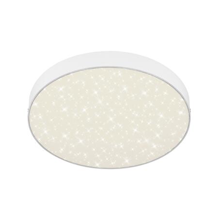 2. Bild von LED-Deckenleuchte 'Flame Star' weiß Ø 28,7 cm 2000 lm