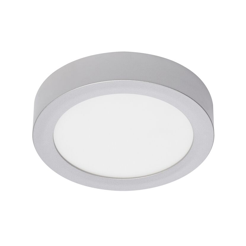 runde LED Aufbauleuchte, chrom