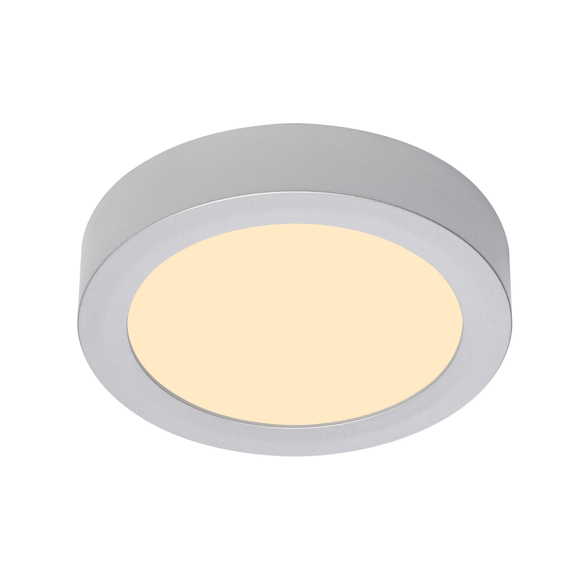 LED Aufbauleuchte, rund, chrom
