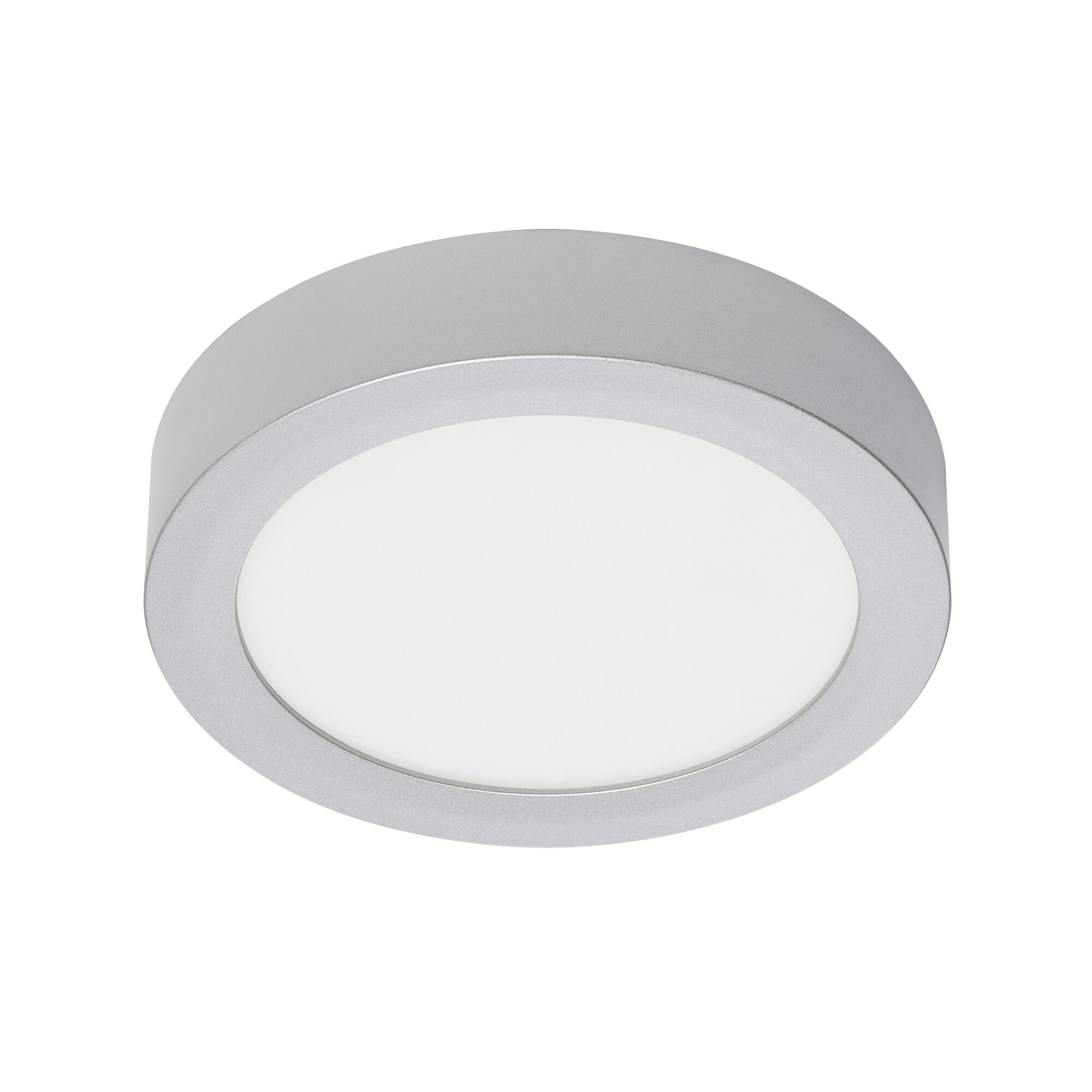 LED Aufbauleuchte rund chrom dimmbar