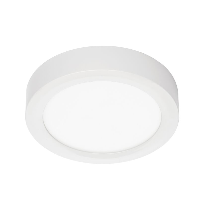Weiße LED Aufbauleuchte, rund