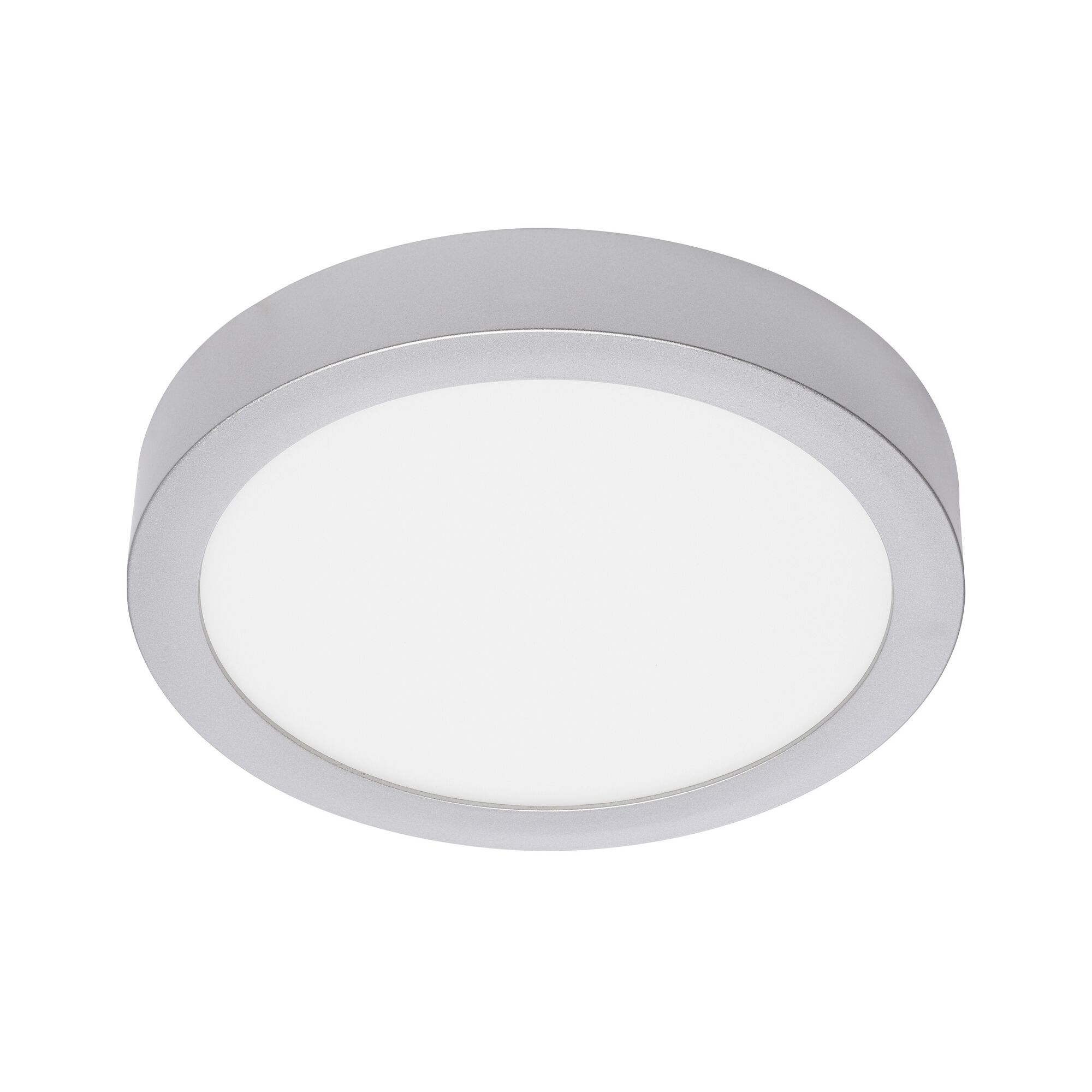 runde LED Aufbauleuchte, chrom