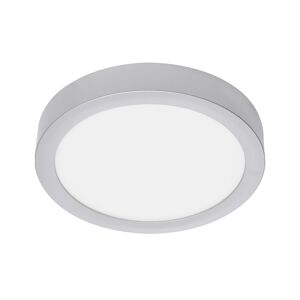 LED-Deckenleuchte 'Fire' chromfarben matt Ø 22,5 x 3,2 cm 1600 lm