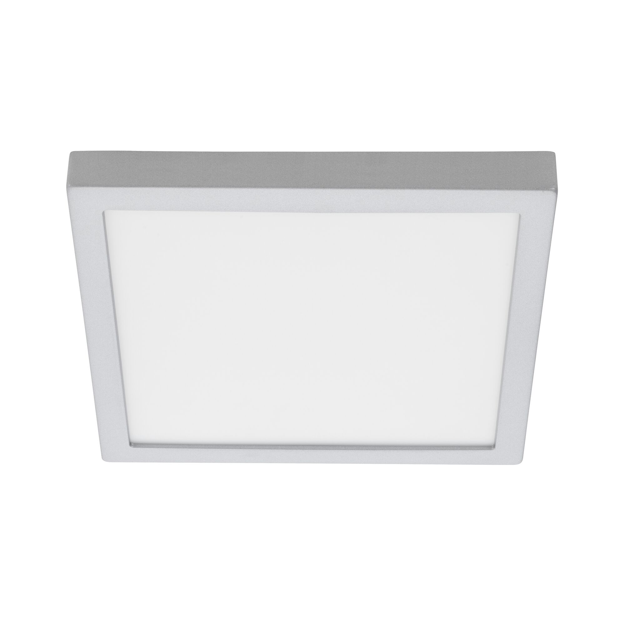 LED Aufbauleuchte 300x300, chrom, eckig
