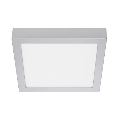 2. Bild von LED-Deckenleuchte 'Fire' chromfarben matt 22,5 x 22,5 x 3,2 cm 1600 lm warmweiß