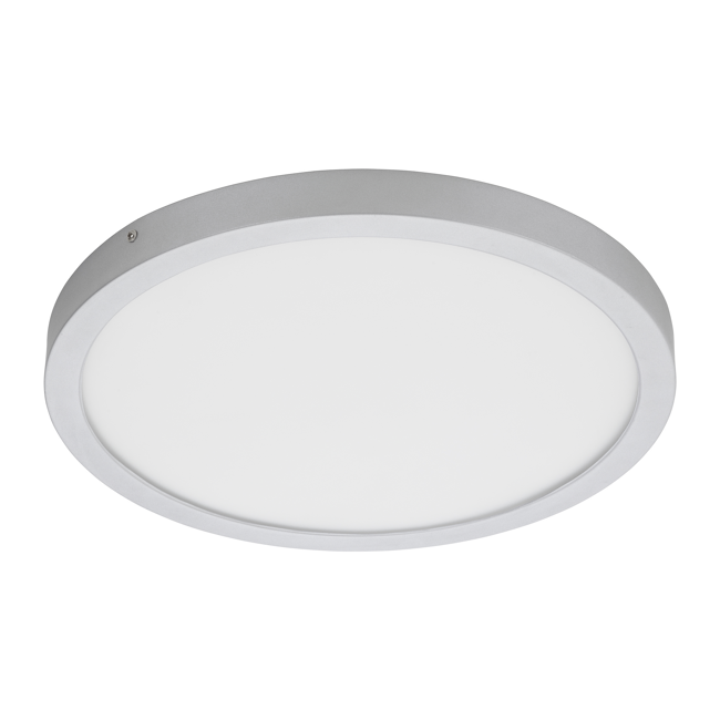 Bild von LED-Deckenleuchte 'Fire' chromfarben matt Ø 40,5 x 3,2 cm 2400 lm neutralweiß
