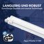 LED-Feuchtraumleuchte 'Aqua-Promo 1/150' grau 20 W 2000 lm