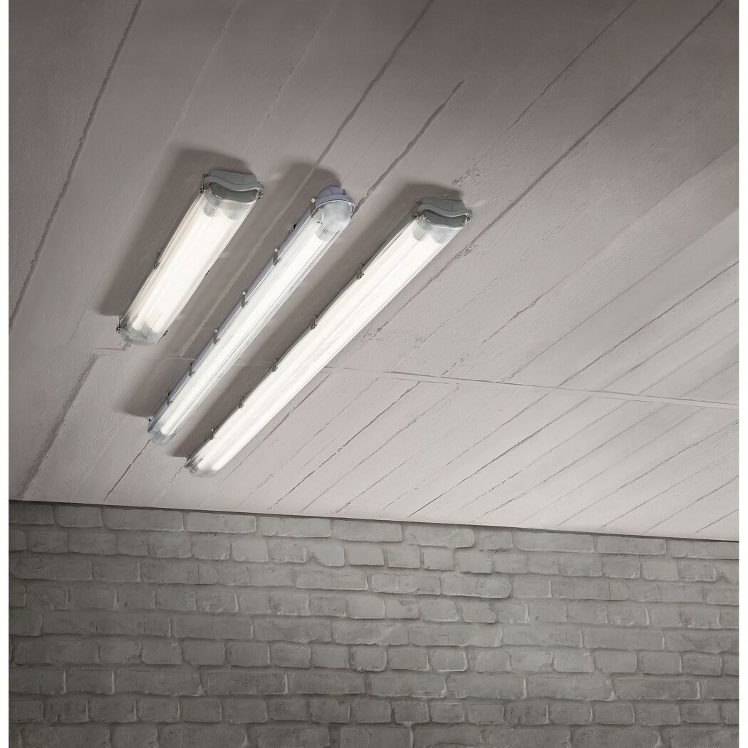 LED-Feuchtraumleuchte G13 10 W 900 lm neutralweiß 6,2 x 6,2 x 67 cm