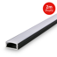 Profilleiste 'Light Bar BL7000' schwarz 2 m