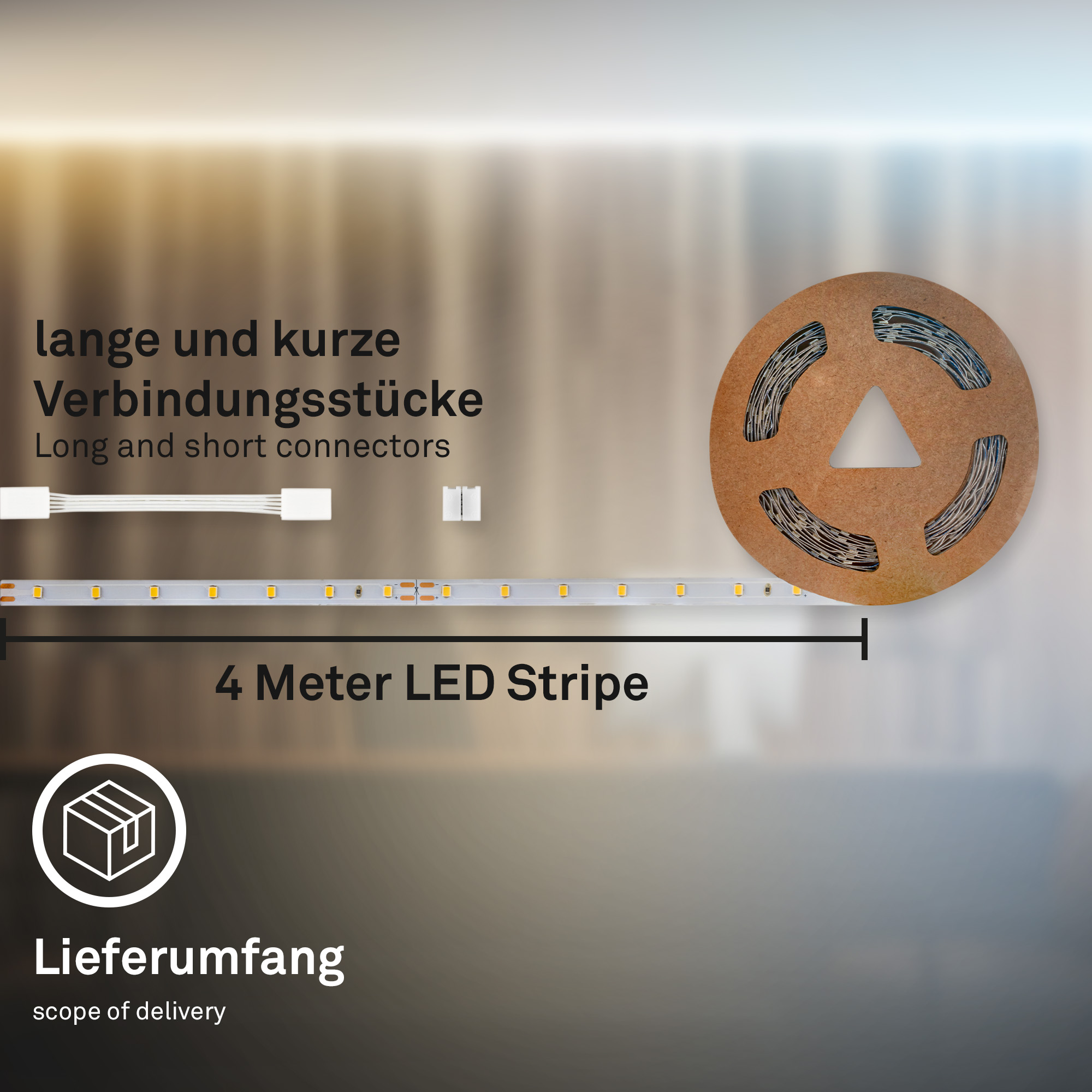 LED-Band 'Pimp Your Stripe' Ergänzungs-Set 4 m